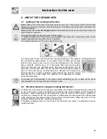 Предварительный просмотр 13 страницы Smeg APC61BVG Instructions For Installation And Use Manual