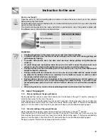 Предварительный просмотр 17 страницы Smeg APC61BVG Instructions For Installation And Use Manual