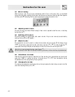 Предварительный просмотр 20 страницы Smeg APC61BVG Instructions For Installation And Use Manual