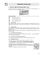 Предварительный просмотр 21 страницы Smeg APC61BVG Instructions For Installation And Use Manual