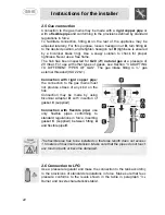 Предварительный просмотр 7 страницы Smeg AS21T76F Instructions For Installation And Use Manual