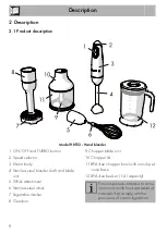 Preview for 6 page of Smeg Azzurro HBF22 Instructions Manual