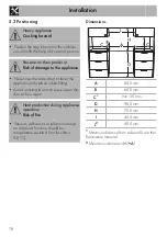 Предварительный просмотр 34 страницы Smeg B60GMXI9 Manual