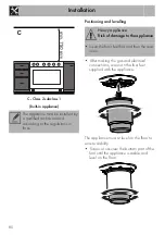 Предварительный просмотр 36 страницы Smeg B60GMXI9 Manual