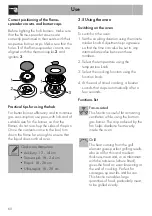 Preview for 16 page of Smeg B60GVXI9 Manual