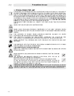 Preview for 2 page of Smeg B70CMSX5 Instructions For Installation And Use Manual