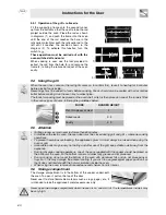 Предварительный просмотр 10 страницы Smeg B70CMSX5 Instructions For Installation And Use Manual