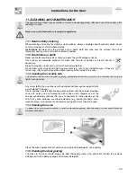 Preview for 13 page of Smeg B70CMSX5 Instructions For Installation And Use Manual