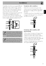 Предварительный просмотр 31 страницы Smeg B71GMXI9 Manual