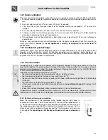 Preview for 19 page of Smeg B71MPX5 Instructions For Installation And Use Manual