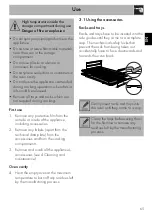 Предварительный просмотр 15 страницы Smeg BG91IX2 Translation Of The Original Instructions