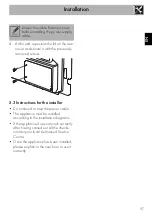 Предварительный просмотр 47 страницы Smeg BG91IX2 Translation Of The Original Instructions