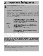 Предварительный просмотр 5 страницы Smeg BGF01 Instruction Manual