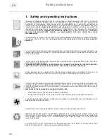 Предварительный просмотр 3 страницы Smeg BL1 Instruction Manual