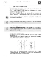 Предварительный просмотр 5 страницы Smeg BL1 Instruction Manual