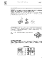 Предварительный просмотр 20 страницы Smeg BL1 Instruction Manual