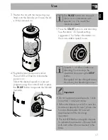 Preview for 17 page of Smeg BLF01 Instruction Manual