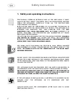 Предварительный просмотр 3 страницы Smeg BLV1VE-1 Instruction Manual