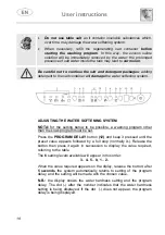 Предварительный просмотр 19 страницы Smeg BLV1VE-1 Instruction Manual