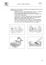 Предварительный просмотр 30 страницы Smeg BLV1VE-1 Instruction Manual