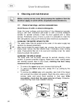 Предварительный просмотр 28 страницы Smeg BLV2P-2 Instruction Manual