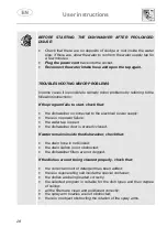 Предварительный просмотр 30 страницы Smeg BLV2P-2 Instruction Manual