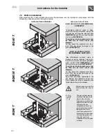 Предварительный просмотр 9 страницы Smeg BQ6030T Instructions For The Installer