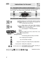 Предварительный просмотр 8 страницы Smeg Built-in Microwave Oven Instructions For Use Manual