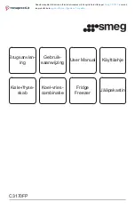 Preview for 1 page of Smeg C3170FP User Manual