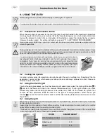 Предварительный просмотр 8 страницы Smeg C6GMX Instruction Manual