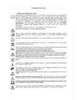 Предварительный просмотр 4 страницы Smeg C6GMXA Instruction Manual