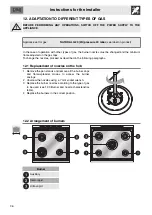 Предварительный просмотр 34 страницы Smeg C7GPX8 Manual