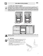 Предварительный просмотр 5 страницы Smeg C9GGSSA Instructions For Use Manual