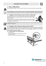 Preview for 11 page of Smeg C9GMXA Installation And Operating Instructions Manual