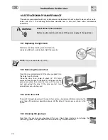 Предварительный просмотр 24 страницы Smeg C9GMXU Owner'S Manual