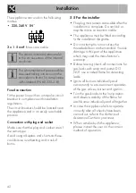 Preview for 40 page of Smeg C9MAAZSSA9 Manual