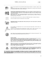 Предварительный просмотр 4 страницы Smeg CA01-1 Instruction Manual