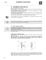 Предварительный просмотр 5 страницы Smeg CA01-1 Instruction Manual