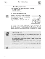 Предварительный просмотр 11 страницы Smeg CA01-1 Instruction Manual