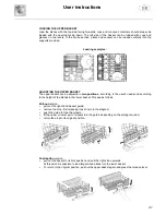 Предварительный просмотр 18 страницы Smeg CA01-1 Instruction Manual