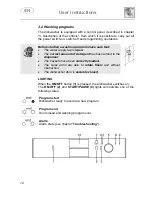 Предварительный просмотр 14 страницы Smeg CA129B Instruction Manual