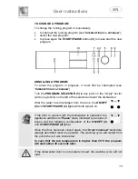 Предварительный просмотр 14 страницы Smeg CA12B Instruction Manual