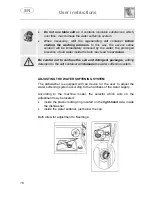 Предварительный просмотр 17 страницы Smeg CA12B Instruction Manual