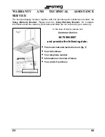 Preview for 8 page of Smeg CA12SHRPX Instructions Manual