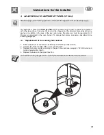 Preview for 8 page of Smeg CA61VM User Manual