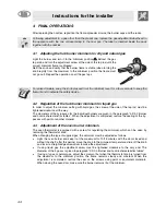 Preview for 13 page of Smeg CA61VM User Manual