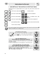 Preview for 15 page of Smeg CA61VM User Manual