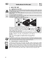 Preview for 17 page of Smeg CA61VM User Manual