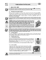 Preview for 20 page of Smeg CA61VM User Manual