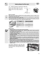 Preview for 22 page of Smeg CA61VM User Manual